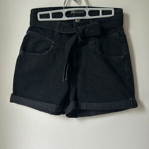 Zara Black Shorts